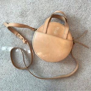 Madewell Juno Circle Crossbody Leather Purse Handbag